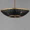 Maxim Lighting Rattan 20'' 3-Light Pendant, Natural Aged Brass 14462BRNAB - alternate 4